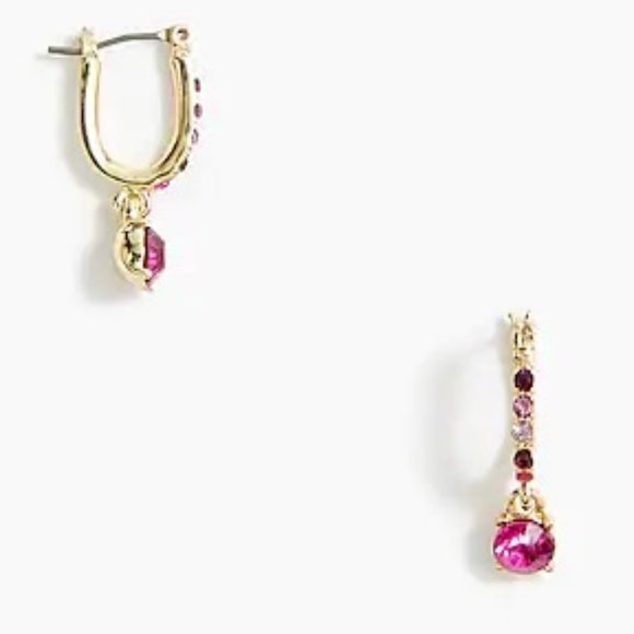 J. Crew Factory Jewelry - J.Crew Factory Pavé Charm Earrings